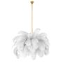 Lampă cu pendul TIFFANY JD0019.WHITE 18x40W/G9 IP20 de la King Home