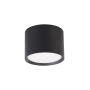 Lumină montată pe suprafață Kendal LP-6331/1SM GX53 BK 1x7W/GX53 IP20 de la Light Prestige