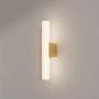 Aplique de perete Linea LP-0510/1W-45 GD 3000K|4000K|6000K 1x8W/LED 1241lm IP44 de la Light Prestige
