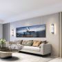 Aplique de perete Lorenzo LP-2960/1W CH 2x40W/E14 IP20 de la Light Prestige
