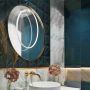 Aplique de perete Mirror LP-999/1W S WH 3000K 1x35W/LED IP44 de la Light Prestige