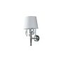 Aplique de perete Vigo LP-0412/1W WH 1x40W/E14 IP20 de la Light Prestige