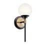 Aplique de perete Benno KL-BENNO1-BK-CPZ 3000K 1x3W/G9 300lm IP44 de la Kichler