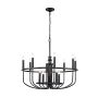 Candelabru Capitol Hill KL-CAPITOL-HILL12-BLK 12x40 W/E14 de la Kichler