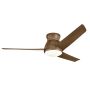 Ventilator Eris KLF-ERIS-60-WN 3000K 1x10W/LED 1116 lm IP44 de la Kichler