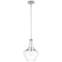 Lampă cu pendul EVERLY KL-EVERLY-P-S-CH 1x60W/E27 de la Kichler
