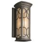 Aplique de perete FRANCEASI KL-FRANCEASI-M 1x60W/E27 IP44 de la Kichler
