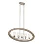 Lampă cu pendul Grand Bank KL-GRAND-BANK5 5x60W/E14 IP20 de la Kichler