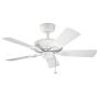 Ventilator KEVLAR KLF-KEVLAR-42-WHT IP44 de la Kichler