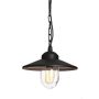 Lampă cu pendul KLAMPENBORG KLAMPENBORG8-BK 1x60W/E27 IP44 de la Elstead Lighting
