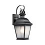 Aplique de perete Mount Vernon KL-MOUNT-VERNON2-M-BK 1x60W/E27 ip44 de la Kichler