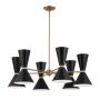 Candelabru Phix KL-PHIX-6-CBB 12x40W/E27 IP20 de la Kichler