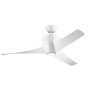 Ventilator Phree KLF-PHREE-56-WHT 3000K 1x10W/LED 1116 lm IP20 de la Kichler