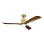 Ventilator Ridley II KLF-RIDLEY2-52-NB 3000K 1x14W/LED 1300 lm IP20 de la Kichler