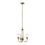 Candelabru WAVERLY KL-WAVERLY3-NBR 3x60W/E27 de la Elstead Lighting
