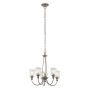 Candelabru WAVERLY KL-WAVERLY5-CLP 3x60W/E27 de la Elstead Lighting