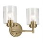 Aplique de perete Winslow KL-WINSLOW-2W-NBR 2x60W/E27 IP20 de la Kichler