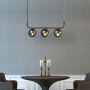 Lampă cu pendul Alisa LP-005/3L grafit 3x40W/E14 IP20 de la Light Prestige