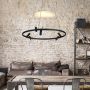 Lampă cu pendul Almeria LP-907/1P BK 4000K 6x18W/LED IP20 de la Light Prestige