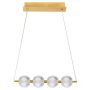 Lampă cu pendul Brillant LP-3303/4L GD 3000K|4000K|6000K 4x20W/LED 1530lm IP20 de la Light Prestige