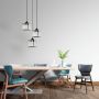 Lampă cu pendul Galactico LP-2383/3P 3x60W/E27 IP20 de la Light Prestige