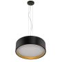 Lampă cu pendul Hudson LP-043/1P BK/GD 4000K 1x36W/LED 2520 lm IP20 de la Light Prestige