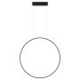 Lampă cu pendul Mirror LP-999/1P L BK CCT 3000K|4000K|6000K 1x47W/LED 5300lm IP44 de la Light Prestige