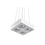 Lampă cu pendul PAULO 4 AZ0969 4x16W/GU10/ES111 de la AZzardo