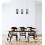 Lampă cu pendul Sintra LP-975/3L BK 3x50W/GU10 IP20 de la Light Prestige