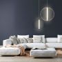 Lampă cu pendul Treviso LP-798/1P L GD 3000K|4000K|6000K 1x28W/LED 3750 lm IP20 de la Light Prestige