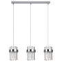 Lampă cu pendul Vetro LP-2910/3L CH 3x10W/E14 IP20 de la Light Prestige
