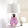 Lampă de masă LENA LARGE LENA-TL-L-PLUM-OWSS 1X7W/GU10+1x60W/E27 de la Elstead Lighting