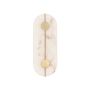 Aplique de perete AIDER 9019744 3000k 1x19W/led IP20 866lm de la Nova Luce