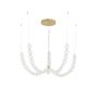 Lampă cu pendul MOCA LE42746 3000k 1x130W/led IP20 11376lm de la Luces Exclusivas
