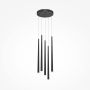 Lampă cu pendul CASCADE MOD132PL-L28BK2 4000K 5x30W/LED 2300LM IP20 de la Maytoni