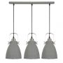 Lampă cu pendul FRANKLIN MD-HN8026S-3-GR+S.NICK 3x60W/E27 de la Italux
