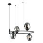 Lampă cu pendul ROXANE MDM-4046-4 BK+SG 4x40W/E27 IP20 de la Italux