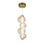 Lampă cu pendul BOLLA ML1422 3000K 1x17W/LED 1947lm IP20 de la Milagro