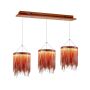 Lampă cu pendul CASCATA ML3799 3000K 3x54W/LED 1350lm IP20 de la Milagro