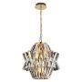 Lampă cu pendul CROWN ML0399 4x40W/E14 IP20 de la Milagro
