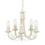 Candelabru MINSTER MN5-IV-GOLD 5x60W/E14 de la Elstead Lighting