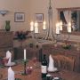 Candelabru MINSTER MN6-BLK-GOLD 6x60W/E14 de la Elstead Lighting
