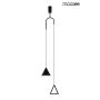 Lampă cu pendul ACUSTICA MSE010100332 3000K 1x13W/LED 1040LM IP20 de la King Home