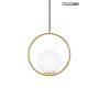 Lampă cu pendul AURELIA MSE010100299 1x250V/E14 IP20 de la King Home