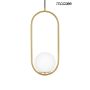 Lampă cu pendul AURELIA MSE010100302 1x40W/E14 IP20 de la King Home
