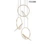 Lampă cu pendul BIRD DISC MSE010100294 1x24W/LED 1920LM IP20 de la King Home