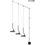 Aplique de perete FLAT MSE010100385 3000K 30W/LED 2400lm de la King Home