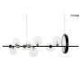 Lampă cu pendul MOOSEE ALURE LINE MSE010100286 3000K 10x5W/G9 IP20 de la King Home
