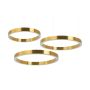 Lampă cu pendul RING MSE0000406060 3000K 3x1x25W|2x38W/LED 3040LM IP20 de la King Home