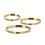 Lampă cu pendul RING MSE0000406080 3000K 3x1x25W|1x38W|1x50W/LED 2000LM-4000LM IP20 de la King Home